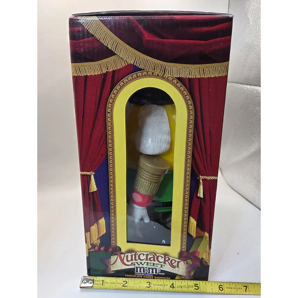 M&M's Nutcracker Sweet Candy Dispenser Limited Edition Holiday Yellow Character